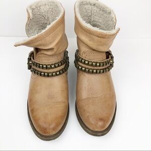 Bongo Cowgirl Boots Ankle Boots, Size 6